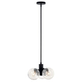 Kichler Silvarious 3-Light Black Modern/Contemporary Chandelier