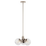 Kichler Silvarious 3-Light Polished Nickel Modern/Contemporary Chandelier