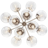 Kichler Silvarious 12-Light Polished Nickel Modern/Contemporary Chandelier