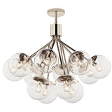 Kichler Silvarious 12-Light Polished Nickel Modern/Contemporary Chandelier