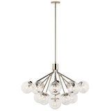 Kichler Silvarious 16-Light Polished Nickel Modern/Contemporary Chandelier