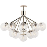 Kichler Silvarious 16-Light Polished Nickel Modern/Contemporary Chandelier