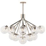 Kichler Silvarious 16-Light Polished Nickel Modern/Contemporary Chandelier