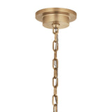 Kichler Carrick 6-Light Gold Traditional Bare Bulb Chandelier