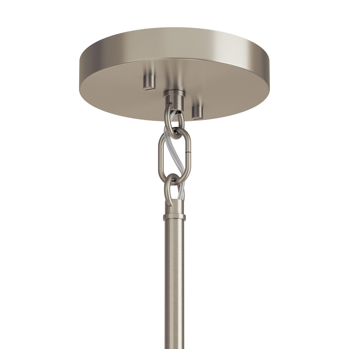 Kichler Madden 4-Light Brushed Nickel Modern/Contemporary Bare Bulb Chandelier