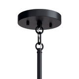 Kichler Madden 6-Light Black Modern/Contemporary Bare Bulb Chandelier