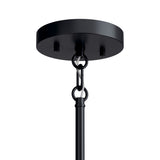 Kichler Madden 6-Light Black Modern/Contemporary Bare Bulb Chandelier