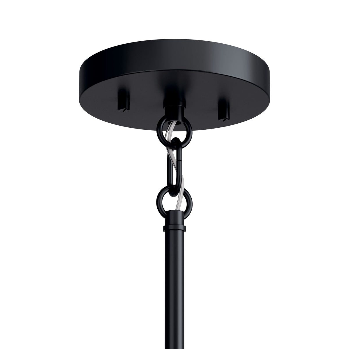 Kichler Madden 9-Light Black Modern/Contemporary Bare Bulb Chandelier