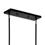 Kichler Madden 6-Light Black Modern/Contemporary Bare Bulb Chandelier