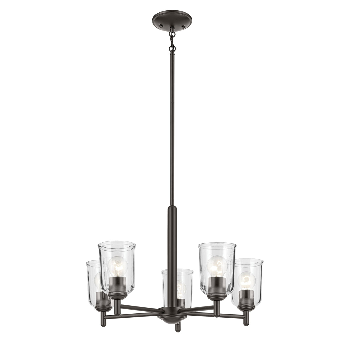 Kichler Shailene 5-Light Bronze Traditional Chandelier
