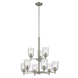 Kichler Shailene 9-Light Brushed Nickel Traditional Chandelier