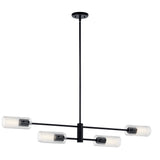Kichler Velestino 4-Light Black Modern/Contemporary Chandelier