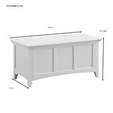 Carolina Cottage Antique/Black Asian Hardwood 1-Drawer Accent Chest