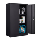 SINOFURN Black 25.6-in File Cabinet