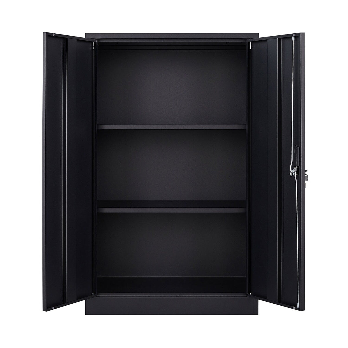 SINOFURN Black 25.6-in File Cabinet