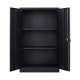 SINOFURN Black 25.6-in File Cabinet