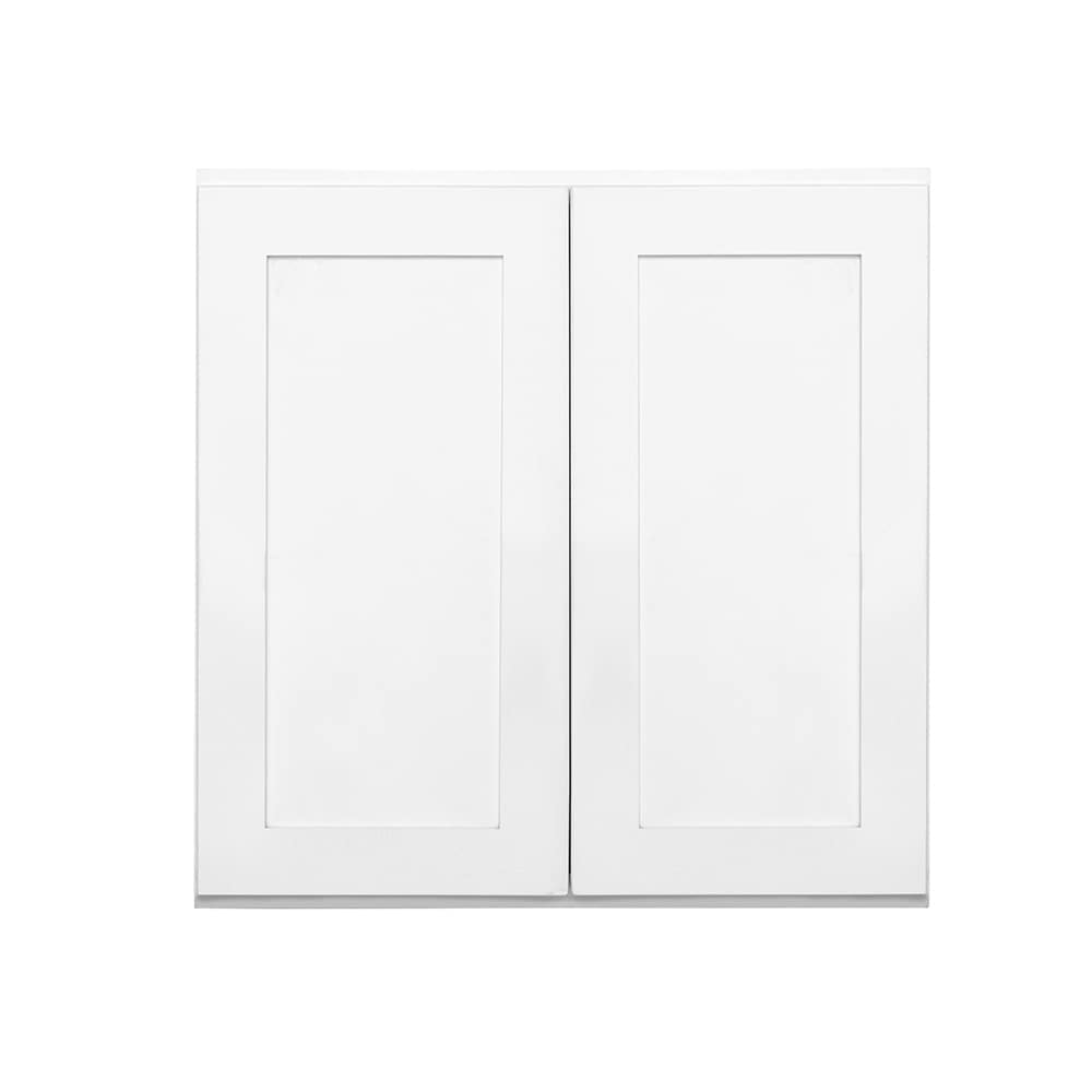 RELIABILT Fairplay 30-in x 30-in White Shaker Wall Cabinet, Ready to Assemble, Plywood Construction