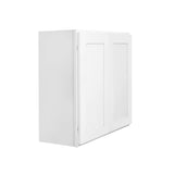 RELIABILT Fairplay 27-in W x 30-in H x 12-in D White Wall Ready To Assemble Plywood Cabinet (Recessed Panel Shaker Door Style)