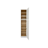 RELIABILT Fairplay 18-in W x 84-in H x 24-in D White Pantry Ready To Assemble Plywood Cabinet (Recessed Panel Shaker Door Style)