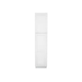 RELIABILT Fairplay 18-in W x 84-in H x 24-in D White Pantry Ready To Assemble Plywood Cabinet (Recessed Panel Shaker Door Style)