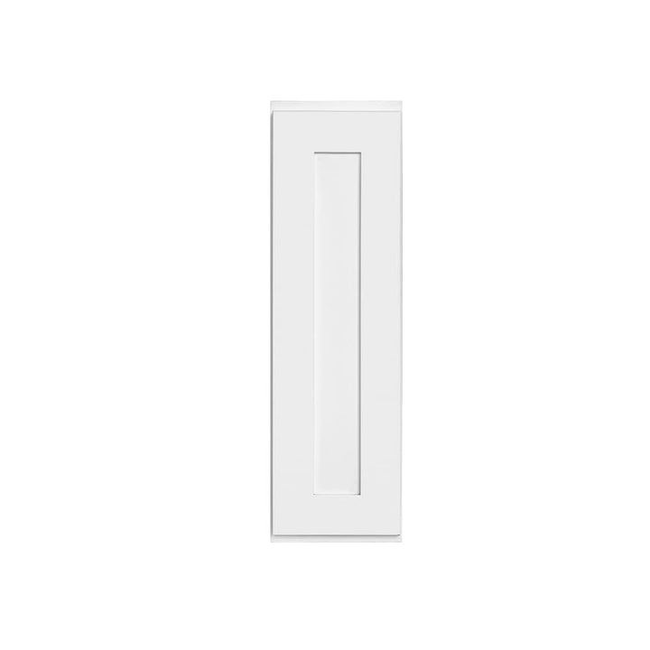 RELIABILT Fairplay 9-in W x 30-in H x 12-in D White Wall Ready To Assemble Plywood Cabinet (Recessed Panel Shaker Door Style)