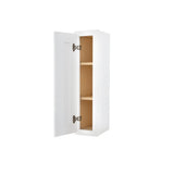 RELIABILT Fairplay 9-in W x 36-in H x 12-in D White Wall Ready To Assemble Plywood Cabinet (Recessed Panel Shaker Door Style)