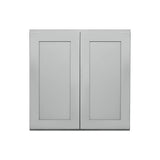 RELIABILT Overlake 30-in W x 30-in H x 12-in D Gray Wall Ready To Assemble Plywood Cabinet (Recessed Panel Shaker Door Style)