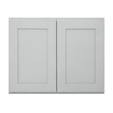 RELIABILT Overlake 30-in W x 24-in H x 12-in D Gray Wall Ready To Assemble Plywood Cabinet (Recessed Panel Shaker Door Style)