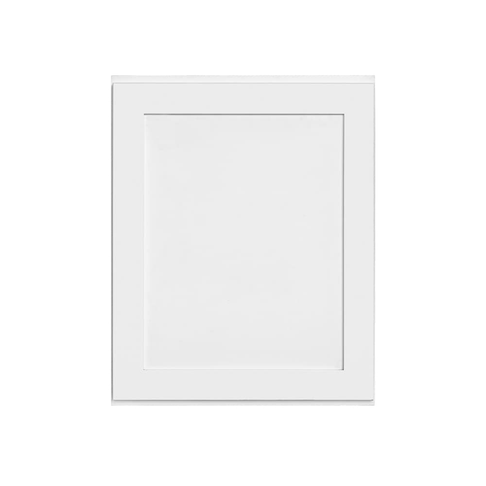 RELIABILT Fairplay 24-in W x 30-in H White Shaker Wall Cabinet, Ready to Assemble, Plywood Construction