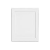 RELIABILT Fairplay 24-in W x 30-in H White Shaker Wall Cabinet, Ready to Assemble, Plywood Construction