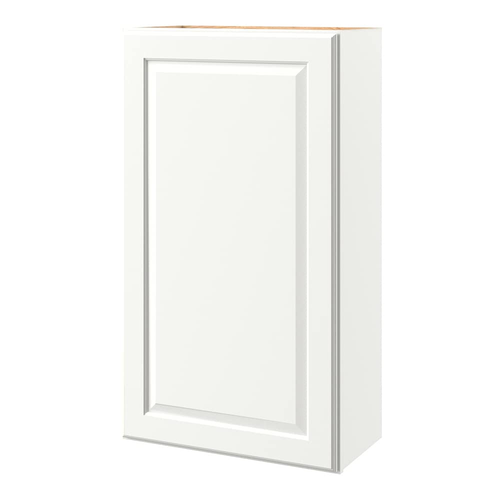 allen + roth Tilson 24-in W x 39.125-in H x 12-in D Linen Wall Fully Assembled Cabinet (Raised Panel Square Door Style)
