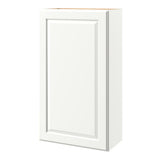 allen + roth Tilson 24-in W x 39.125-in H x 12-in D Linen Wall Fully Assembled Cabinet (Raised Panel Square Door Style)