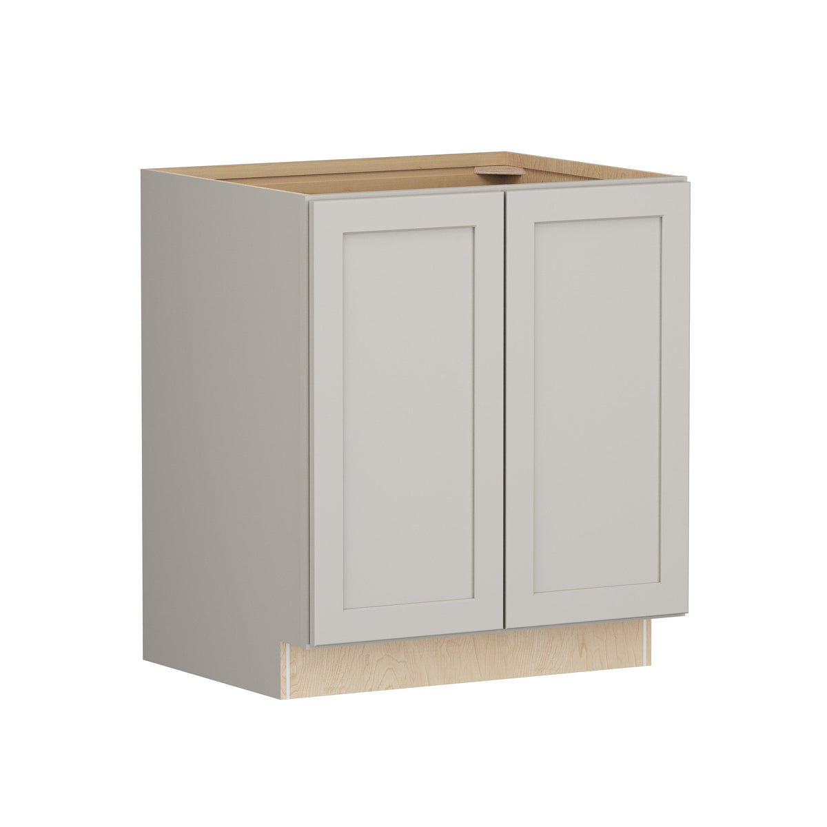 Shenandoah PRO Express Breckenridge 30-in W x 34.5-in H x 24-in D Stone Full Overlay Base Fully Assembled Plywood Cabinet (Recessed Panel Shaker Door Style)