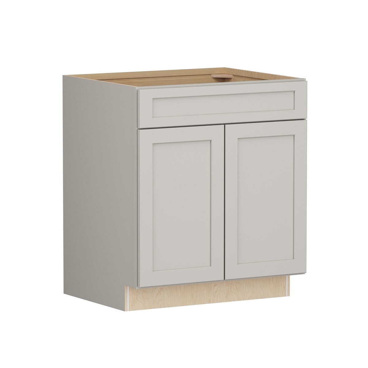 Shenandoah PRO Express Breckenridge 30-in W x 34.5-in H x 24-in D Stone Full Overlay Sink Base Fully Assembled Plywood Cabinet (Recessed Panel Shaker Style)