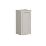 Shenandoah PRO Express Breckenridge 15-in W x 30.125-in H x 12-in D Stone Full Overlay Wall Fully Assembled Plywood Cabinet (Recessed Panel Shaker Door Style)