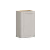 Shenandoah PRO Express Breckenridge 18-in W x 42.125-in H x 12-in D Stone Full Overlay Wall Fully Assembled Plywood Cabinet (Recessed Panel Shaker Door Style)