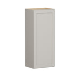 Shenandoah PRO Express Breckenridge 18-in W x 36.125-in H x 12-in D Stone Full Overlay Wall Fully Assembled Plywood Cabinet (Recessed Panel Shaker Door Style)