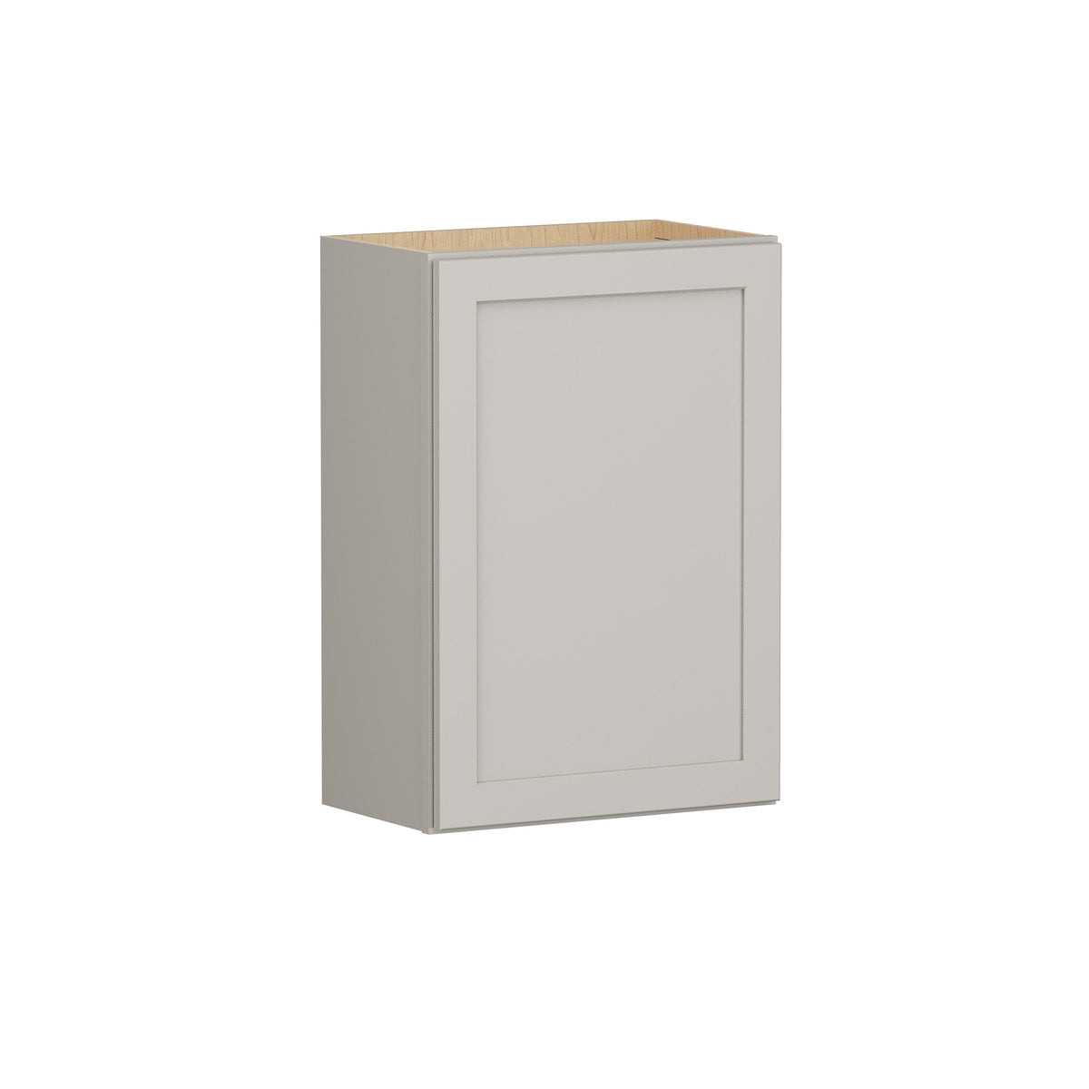 Shenandoah PRO Express Breckenridge 21-in W x 30.125-in H x 12-in D Stone Full Overlay Wall Fully Assembled Plywood Cabinet (Recessed Panel Shaker Door Style)