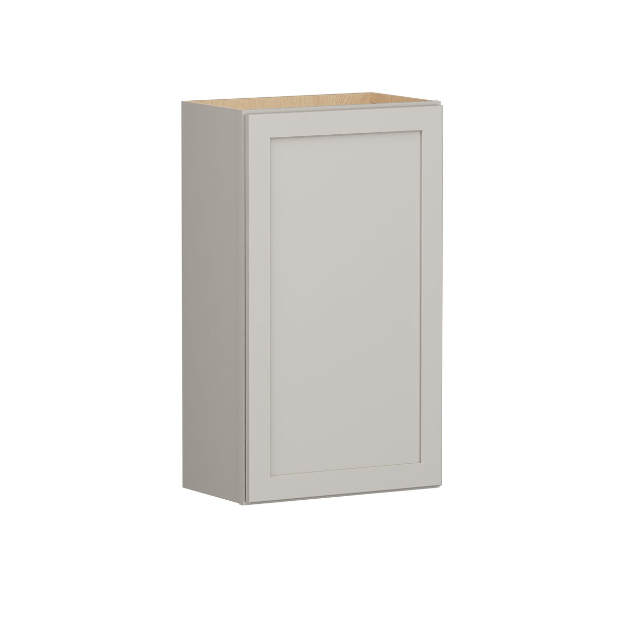 Shenandoah PRO Express Breckenridge 21-in W x 36.125-in H x 12-in D Stone Full Overlay Wall Fully Assembled Plywood Cabinet (Recessed Panel Shaker Door Style)