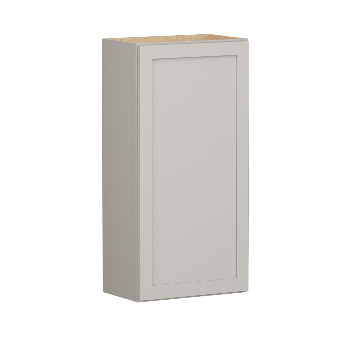 Shenandoah PRO Express Breckenridge 21-in W x 42.125-in H x 12-in D Stone Full Overlay Wall Fully Assembled Plywood Cabinet (Recessed Panel Shaker Door Style)