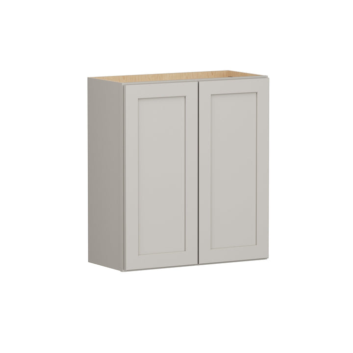 Shenandoah PRO Express Breckenridge 27-in W x 36.125-in H x 12-in D Stone Full Overlay Wall Fully Assembled Plywood Cabinet (Recessed Panel Shaker Door Style)