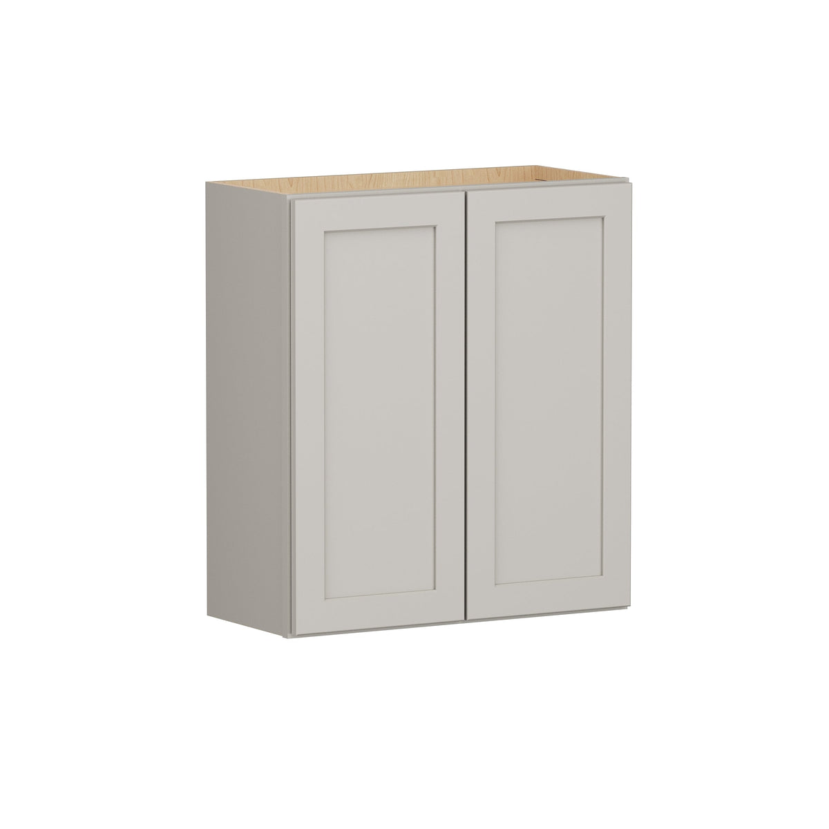Shenandoah PRO Express Breckenridge 27-in W x 30.125-in H x 12-in D Stone Full Overlay Wall Fully Assembled Plywood Cabinet (Recessed Panel Shaker Door Style)