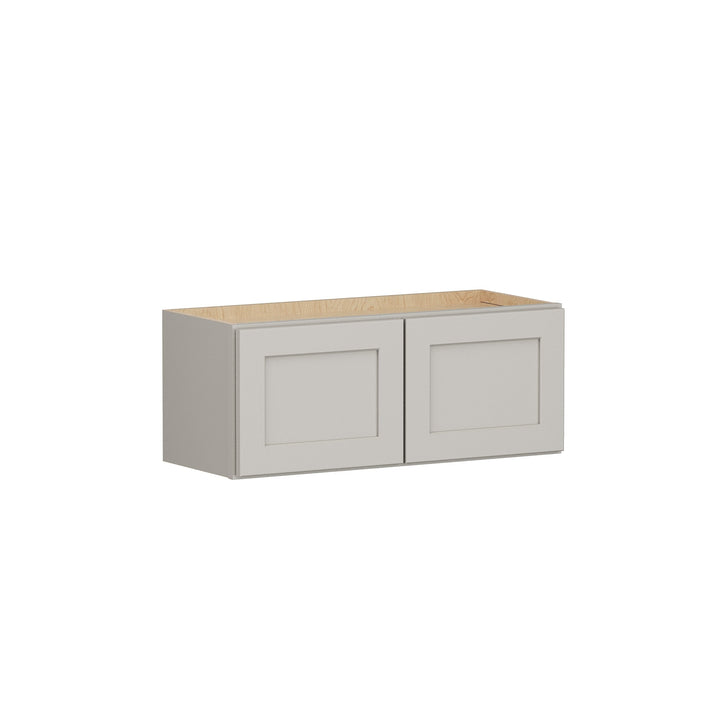 Shenandoah PRO Express Breckenridge 30-in W x 12.125-in H x 12-in D Stone Full Overlay Wall Fully Assembled Plywood Cabinet (Recessed Panel Shaker Door Style)