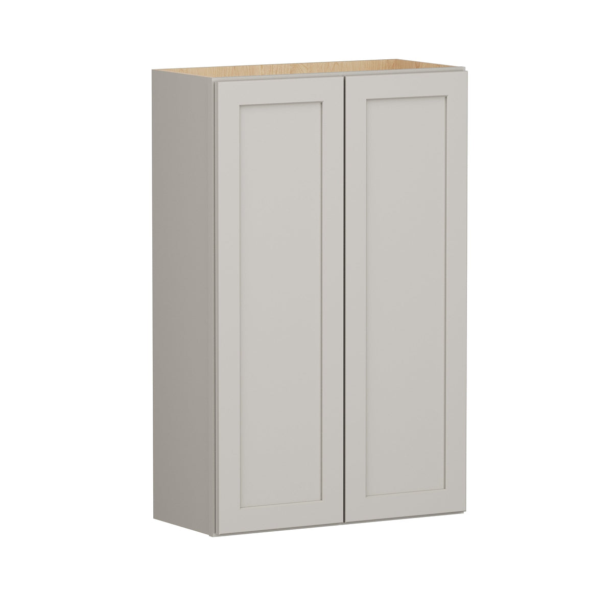 Shenandoah PRO Express Breckenridge 27-in W x 42.125-in H x 12-in D Stone Full Overlay Wall Fully Assembled Plywood Cabinet (Recessed Panel Shaker Door Style)