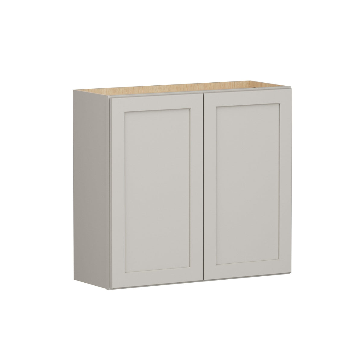 Shenandoah PRO Express Breckenridge 33-in W x 30.125-in H x 12-in D Stone Full Overlay Wall Fully Assembled Plywood Cabinet (Recessed Panel Shaker Door Style)