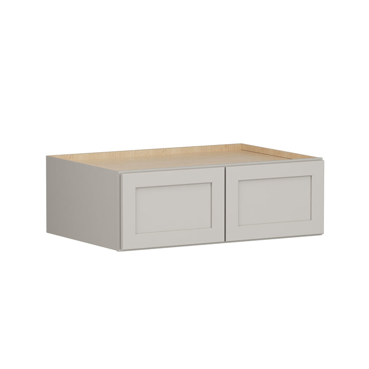 Shenandoah PRO Express Breckenridge 36-in W x 12.125-in H x 24-in D Stone Full Overlay Wall Fully Assembled Plywood Cabinet (Recessed Panel Shaker Door Style)