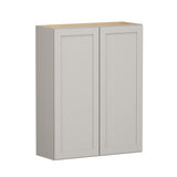 Shenandoah PRO Express Breckenridge 33-in W x 42.125-in H x 12-in D Stone Full Overlay Wall Fully Assembled Plywood Cabinet (Recessed Panel Shaker Door Style)
