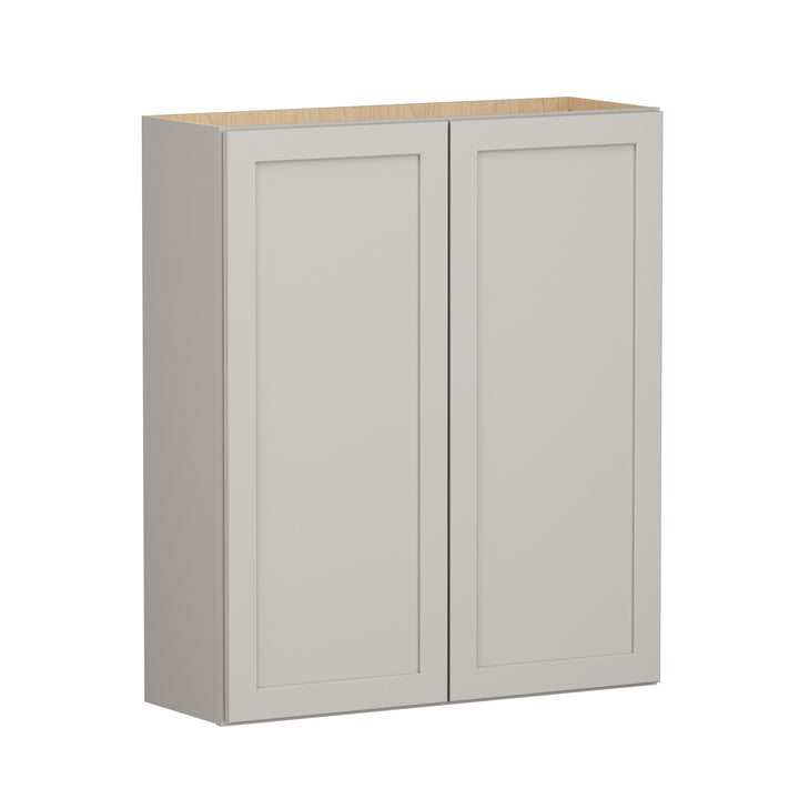 Shenandoah PRO Express Breckenridge 36-in W x 42.125-in H x 12-in D Stone Full Overlay Wall Fully Assembled Plywood Cabinet (Recessed Panel Shaker Door Style)