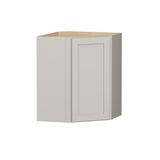Shenandoah PRO Express Breckenridge 24-in W x 30.125-in H x 12-in D Stone Full Overlay Diagonal Corner Wall Fully Assembled Plywood Cabinet (Recessed Panel Shaker Style)