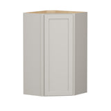 Shenandoah PRO Express Breckenridge 24-in W x 42.125-in H x 15-in D Stone Full Overlay Diagonal Corner Wall Fully Assembled Plywood Cabinet (Recessed Panel Shaker Style)